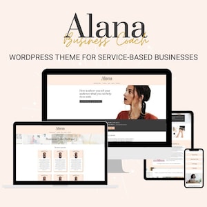 Alana Coach WordPress Website Theme - Divi Child Theme