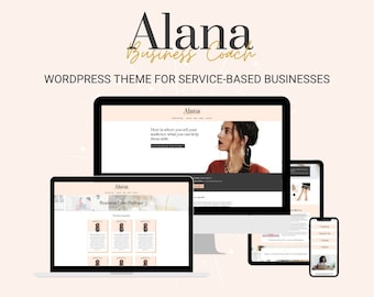 Alana Coach WordPress Website Theme - Divi Child Theme