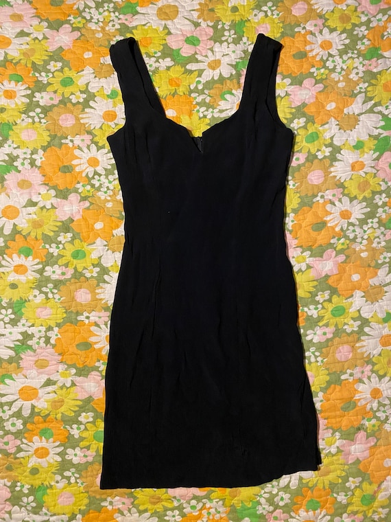 Anna Sui, Rare Vintage Anna Sui Little Black Dress