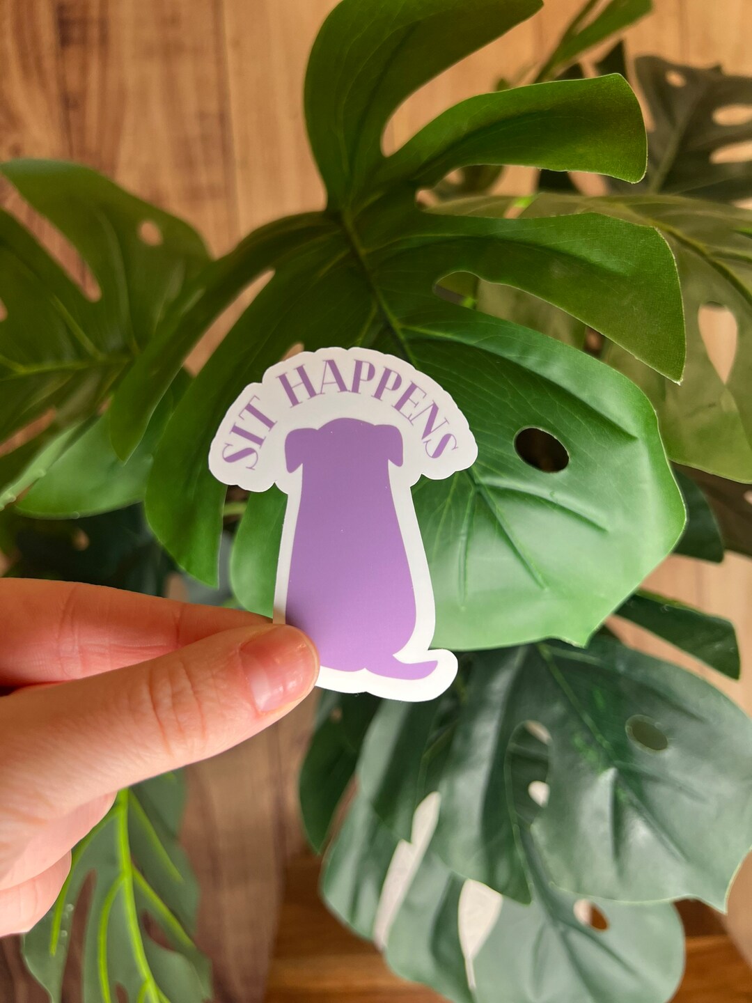 Sit Happens Sticker Shit Happens Dog Dogs Dog Training Dog Trainer Dog