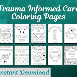 Trauma Informed Care Ausmalbilder