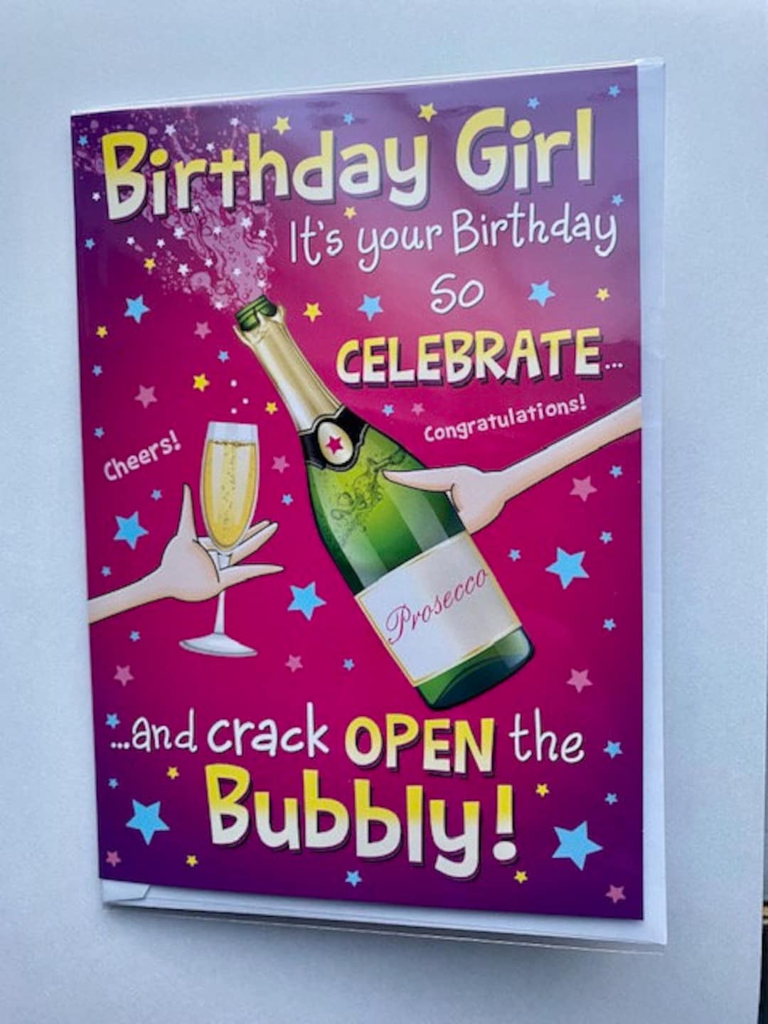 Humour Birthday Girl Greeting Card Etsy UK