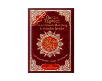 Tajweed Quran with Meanings Translation and Transliteration in Deutsche Spracher : German