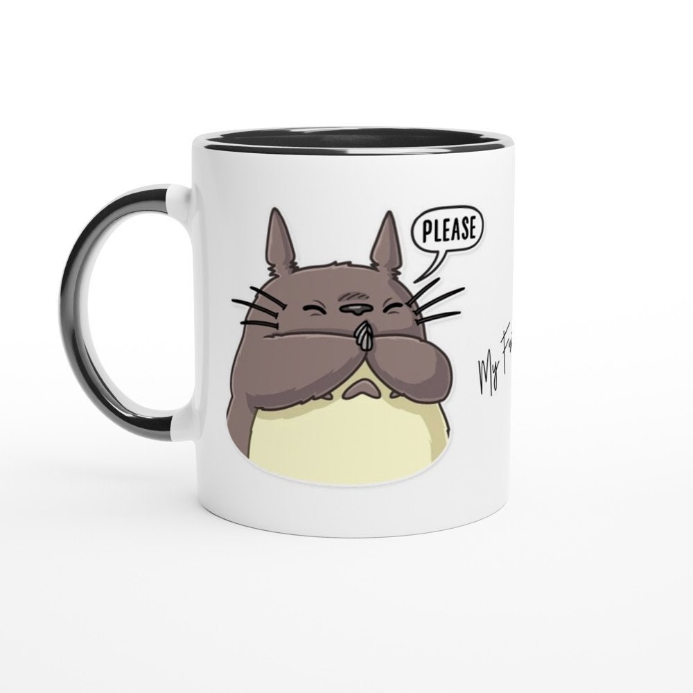 Mug Totoro Please With Colorful Interior