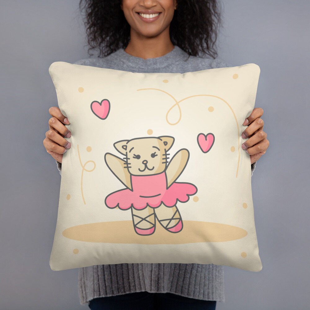 Coussin Imprimé Danseuse