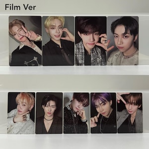 Cartes avec photo officielles Zerobaseone Cinema Paradise