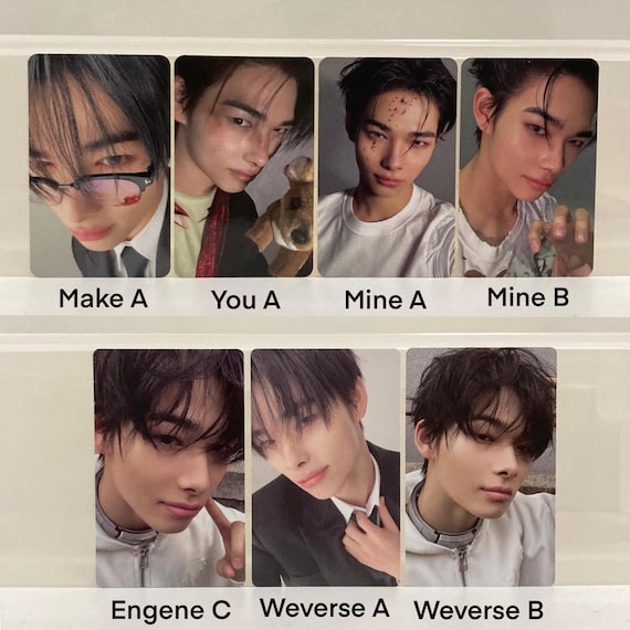 Buy Official Enhypen Desire: Unleash Photocards Online in India - Etsy