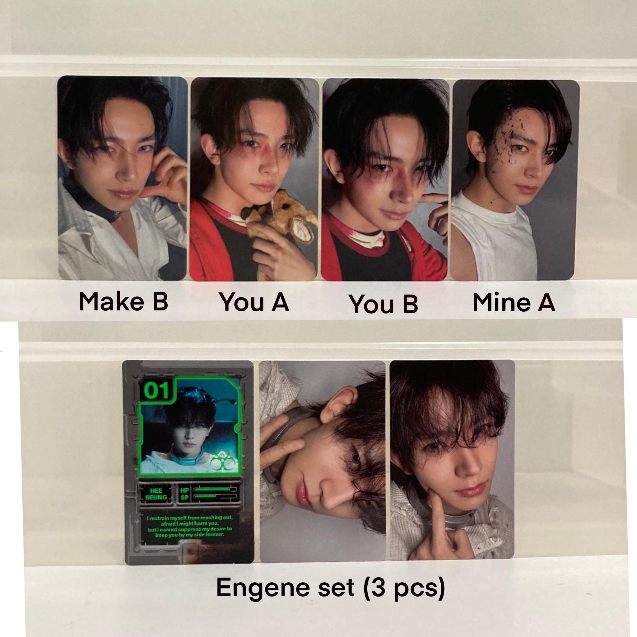 Official Enhypen Desire: Unleash Photocards - Etsy
