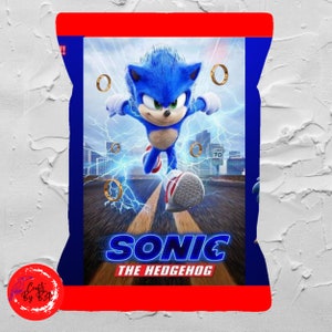 Sonic Chip Bag Label, Sonic Party, Super Sonic
