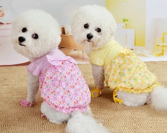 Robes Pour Petits Chiens, Robe De Chiot, Mignonne Petite Jupe De Chiot, Petits Vêtements Pour Chiens, Jupe De Chien, Costume De Chien, Jupe De Chaton, Costume De Minou, Costume De Chat