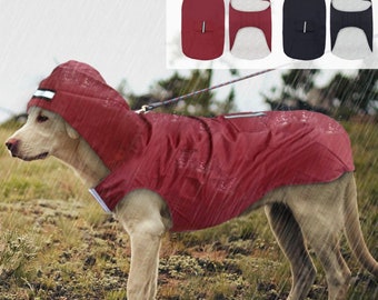 extra large dog raincoat