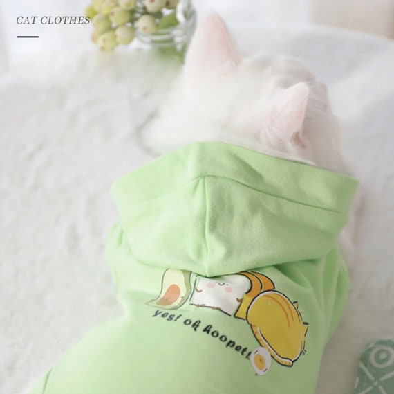 Hoopet Winter Warm Knitted Clothing For Cats Super Soft Sphinx Cat Clothes  Small Dog Clothes With Bunny Decoration Cat Suppliers