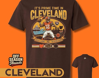 Camiseta de fútbol americano de Cleveland con gráfico vintage, 216 Ohio Fan Gear