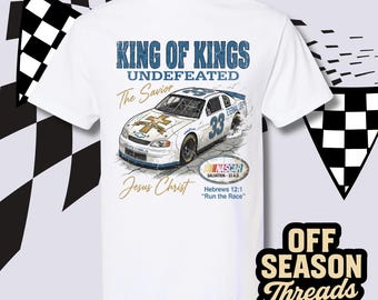 Camiseta de carreras King of Kings / Camiseta gráfica cristiana