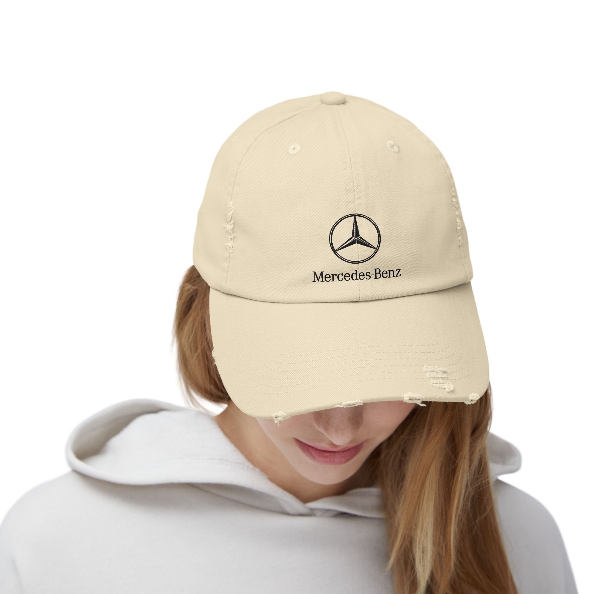 Mercedes Benz Ladies Cap NWOT 2025 Mechanics Climacool Trucker Cap Black | Official  main image 4