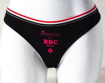 BBC Queen Of Spades Princess For BBC Hotwife QoS Thong Panty