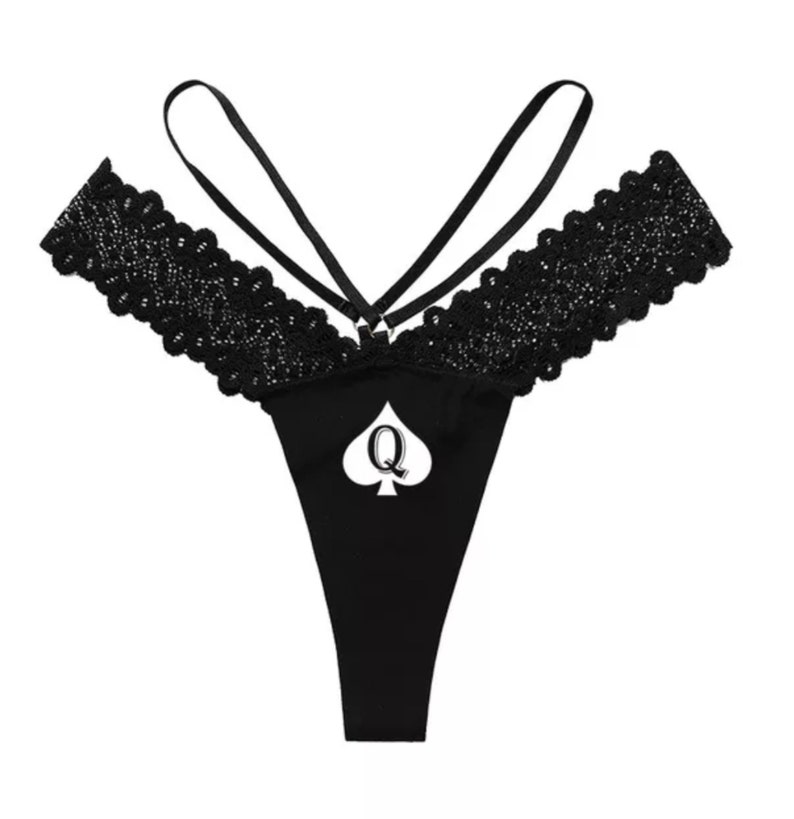 BBC Seamless Queen of Spades Hotwife Women Strappy Lace Qos - Etsy