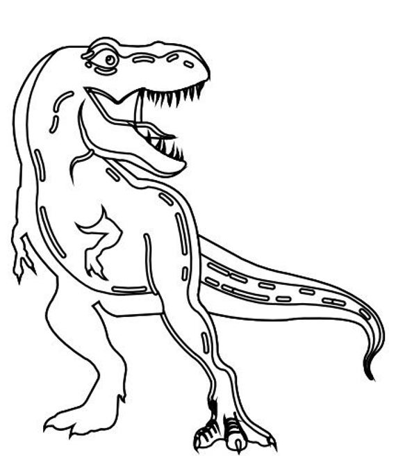 20 coloriages de dinosaures