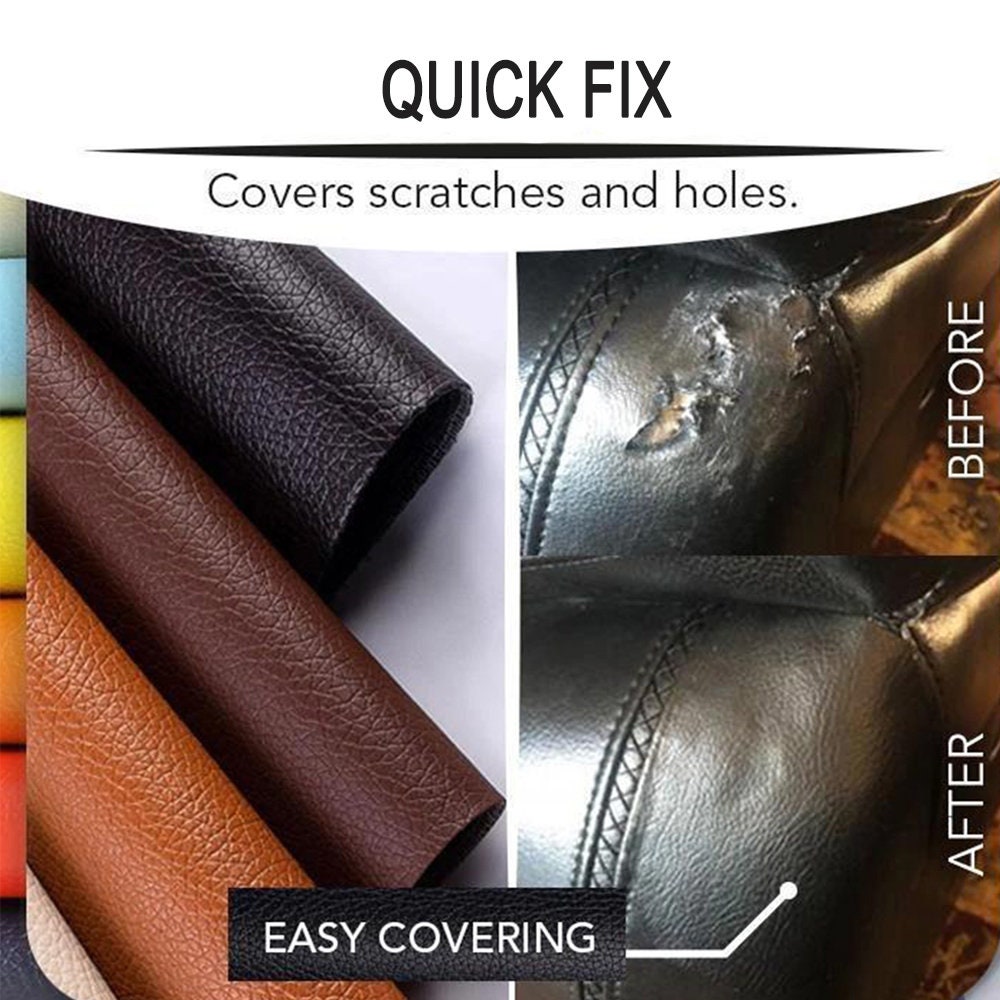 Buy Self Adhesive Grey Leather Repair Patch. Size: 20cm x 10cm. Choose  Colour. First Aid for Sofas, Car Seats, Handbags, Jackets etc Online