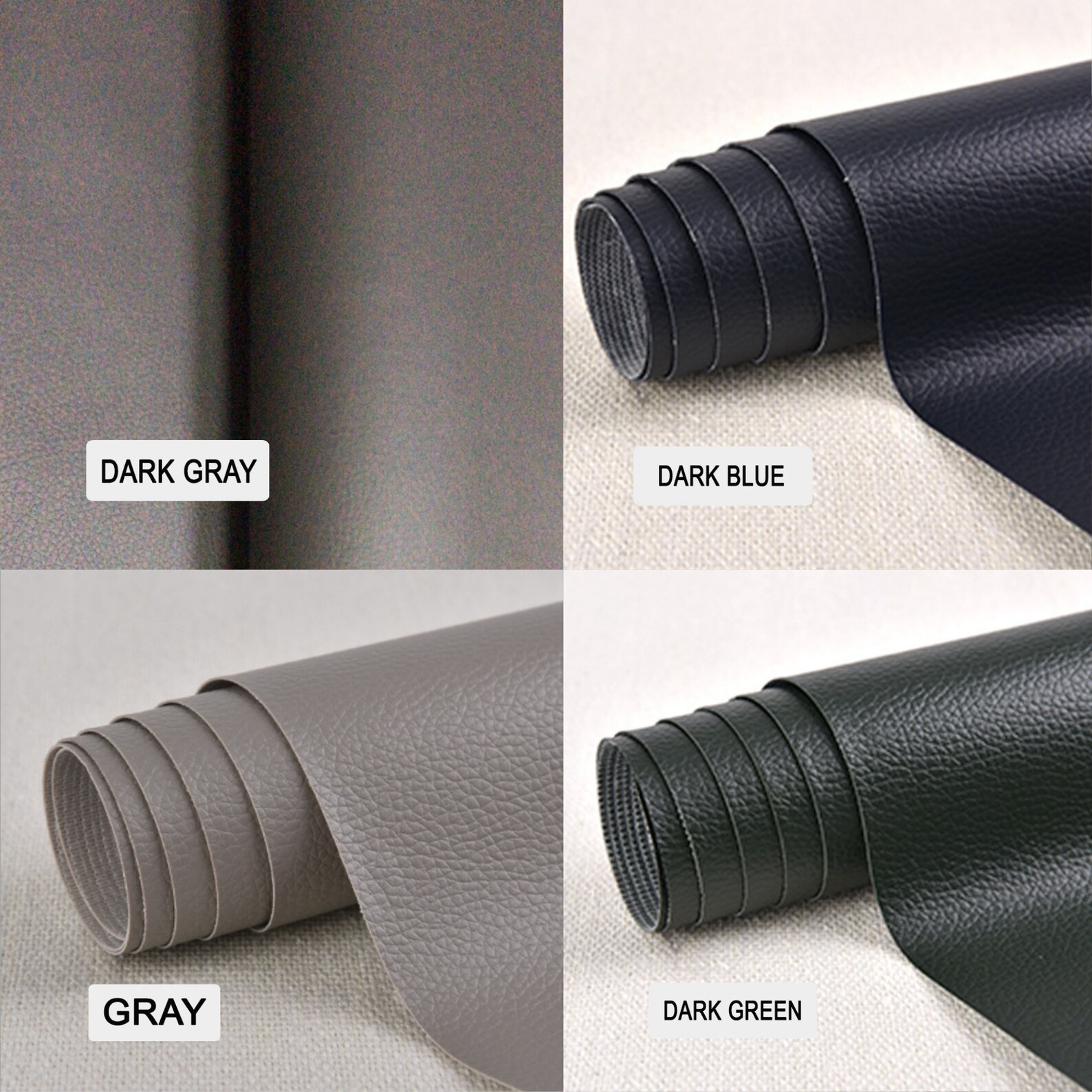 Self Adhesive Leather Fabric Faux Leather Fabric Leather Etsy