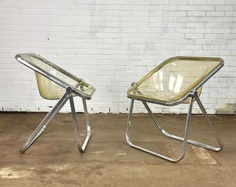 Chaises Plona de Giancarlo Piretti pour Castelli