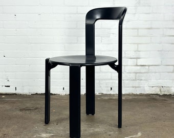 Dietiker Rey Stühle von Bruno Rey schwarz 10 Stück verfügbar
