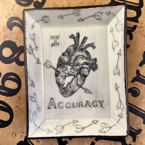 I Heart Accuracy Ring Tray