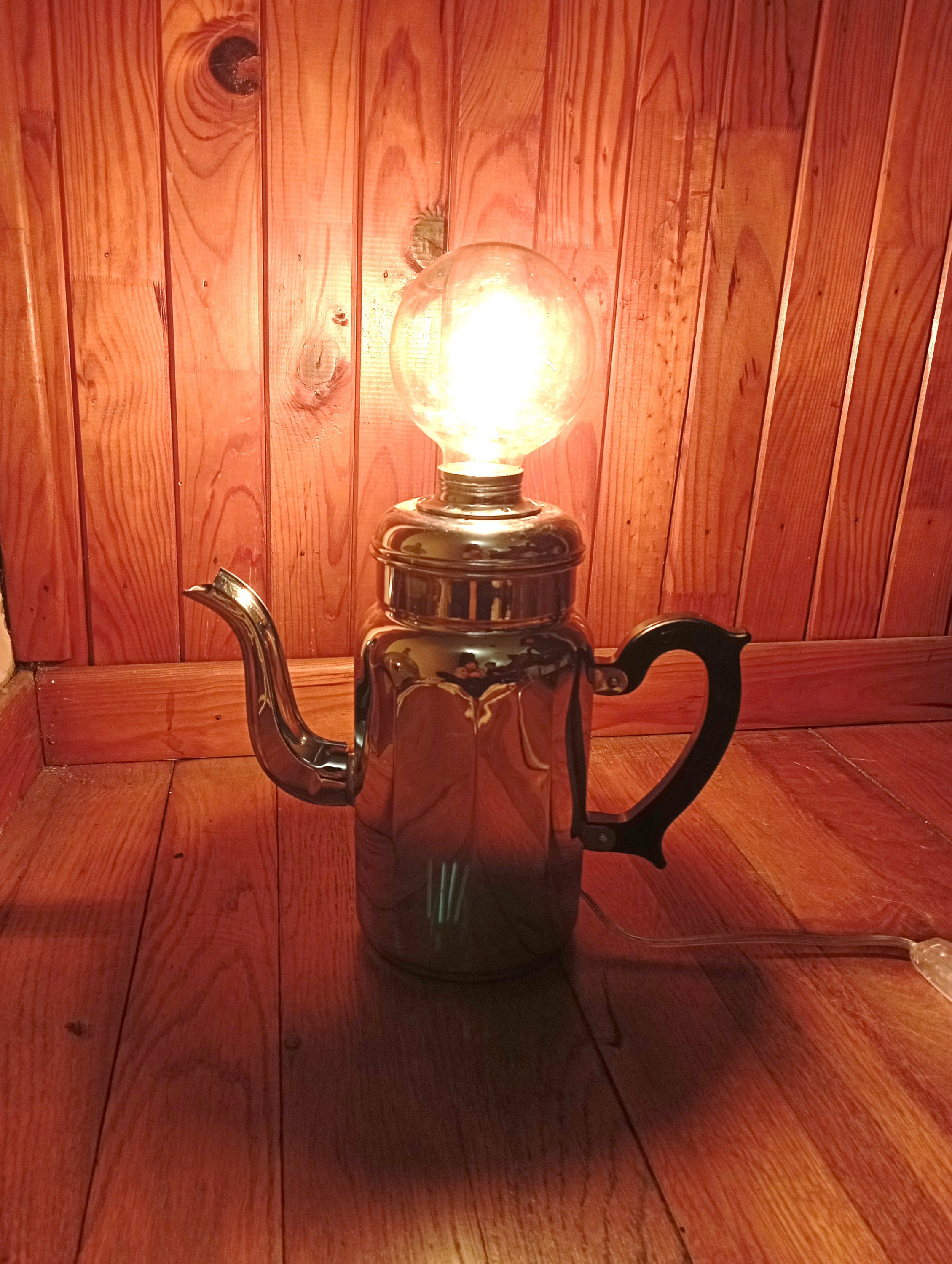 Lampe Cafetière Menesa Vintage Originale