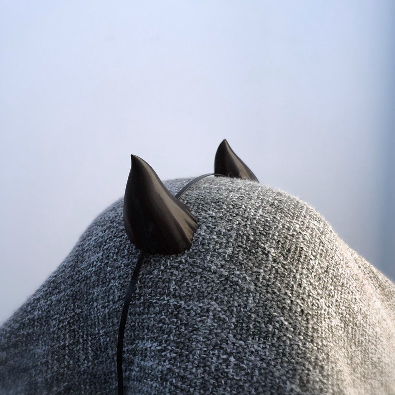 Petite Demon Horns Cosplay by Whitewyvernmarket DIY 3D Printed Fantasy