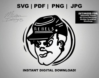 Westwood Rebels SVG | Cricut & Silhouette Cut File (Digital Download)