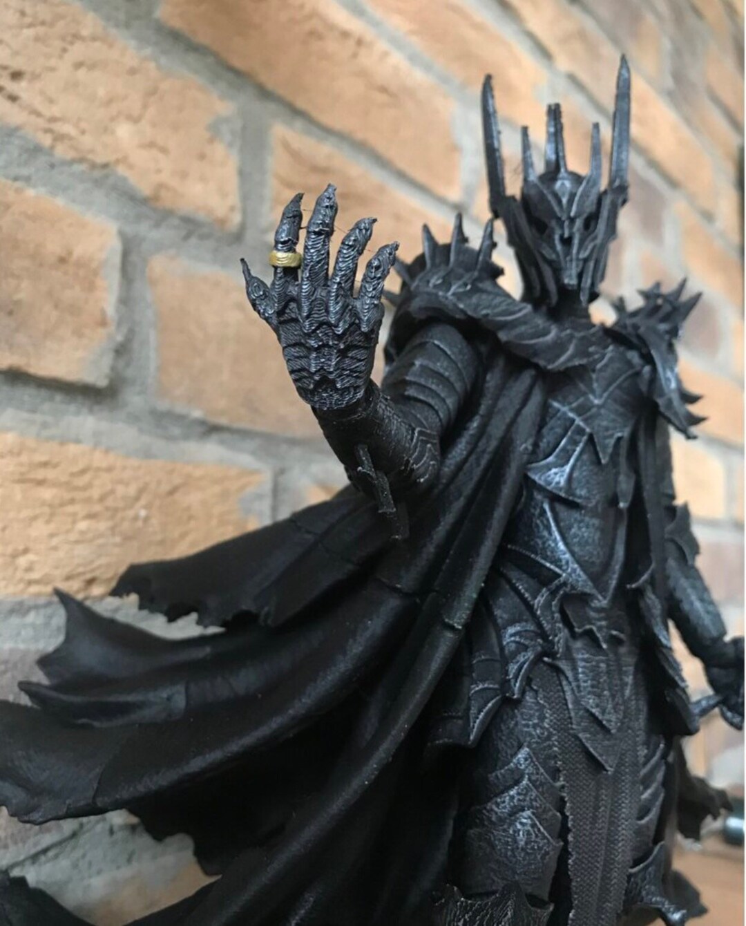 3D Print Lord of the Rings Sauron Figure cloak Model - Etsy