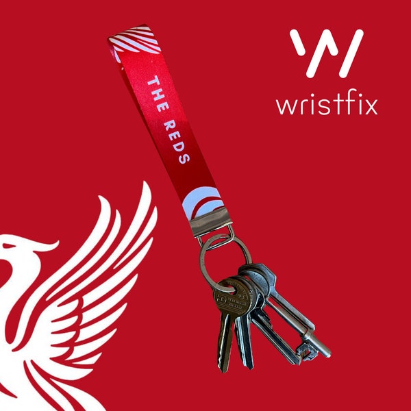 Liverpool (The Reds) Wristlet - Key Ring - Key Chain - Bag Charm