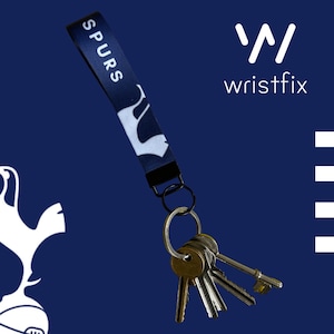 Tottenham Hotspur (Spurs) Armband - Nyckelring - Nyckelring - Väskberlock