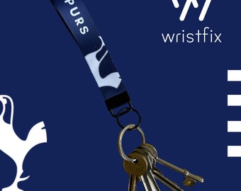 Tottenham Hotspur (Spurs) Wristlet - Key Ring - Key Chain - Bag Charm