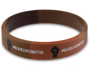 Pulseras de silicona - #BlackLivesMatter