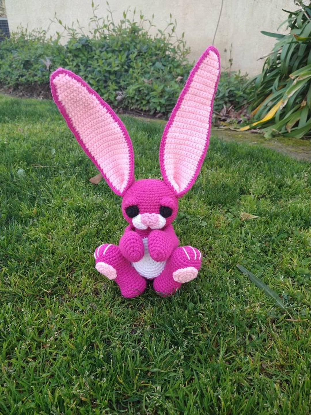 Pink Bunny Rabbit - Etsy