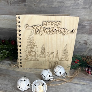 クリスマスカード、木製のクリスマスカード、素朴なクリスマスカード、素朴なクリスマスの装飾、素朴なクリスマスギフト、パーソナライズされた木製のカード、