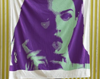 Jennifer's Body Crochet Graph Pattern | Knitting Cross Stitch Afghan (Digital PDF)