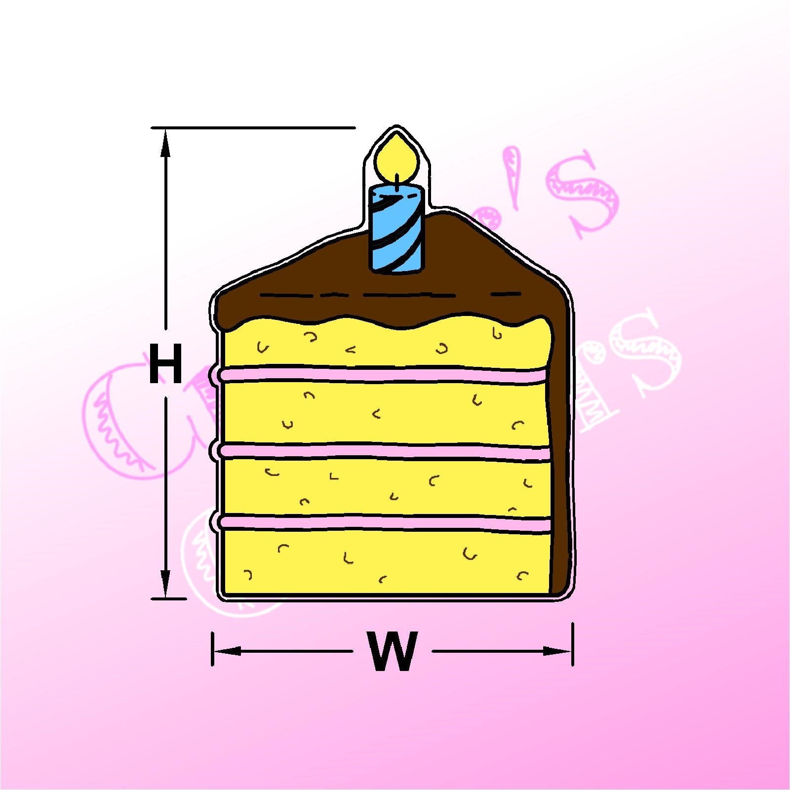 Cartoon Cake Slice - Etsy Cartoon Cake Slice - Etsy