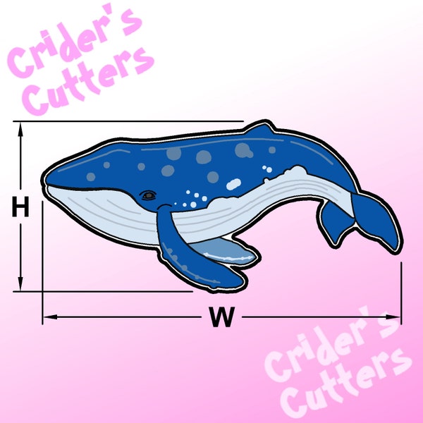 Humpback Whale Cookie Cutter