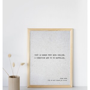 Affiche citation poème Ocean Vuong