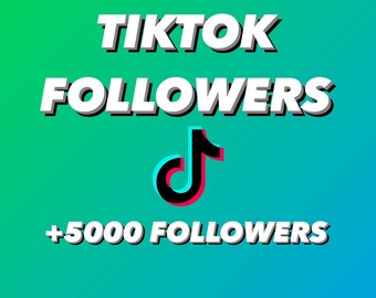 TikTok Followers | 5000 / 5k