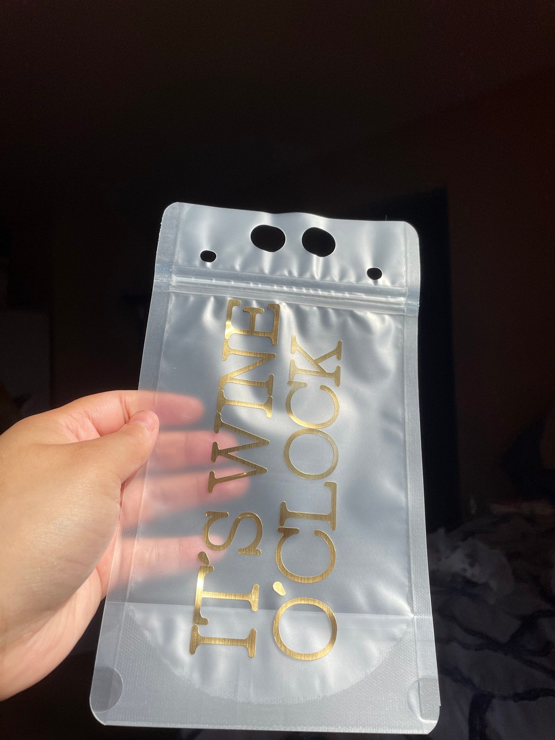 Reusable Drink Pouch Alcohol Pouch Party Pouch Etsy