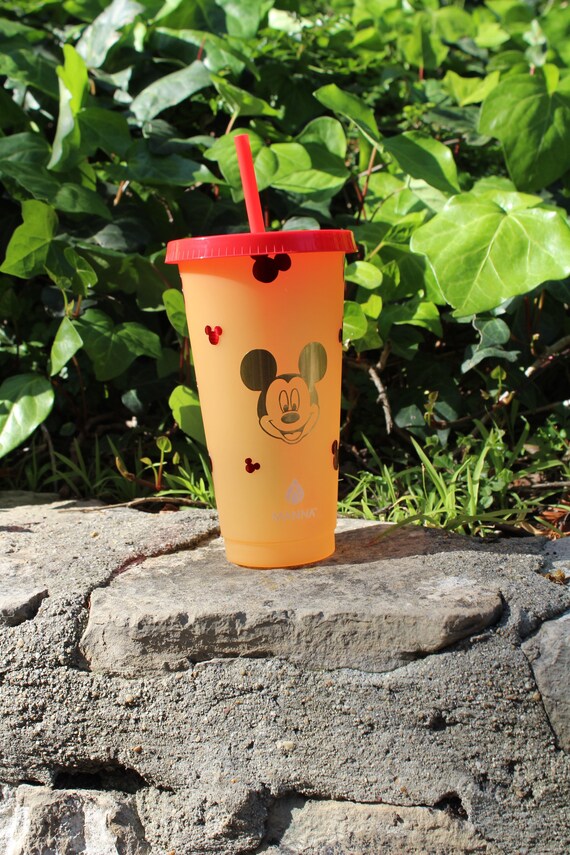Mickey Head Color Changing Tumbler Color Changing Cup - Etsy