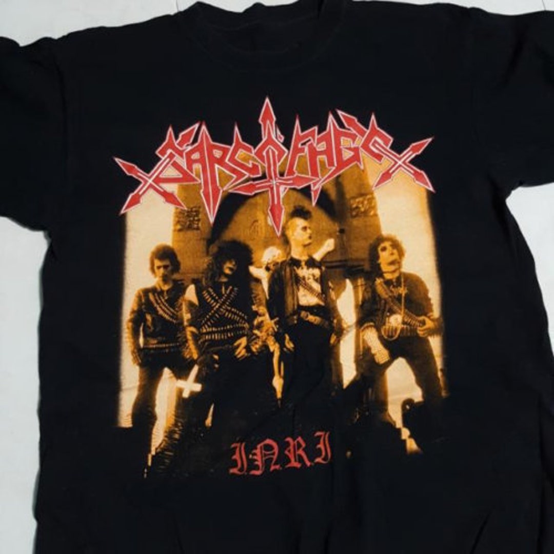 Sarcofago Inri Shirt Sarcofago Band Shirt Vintage Sarcofago Etsy