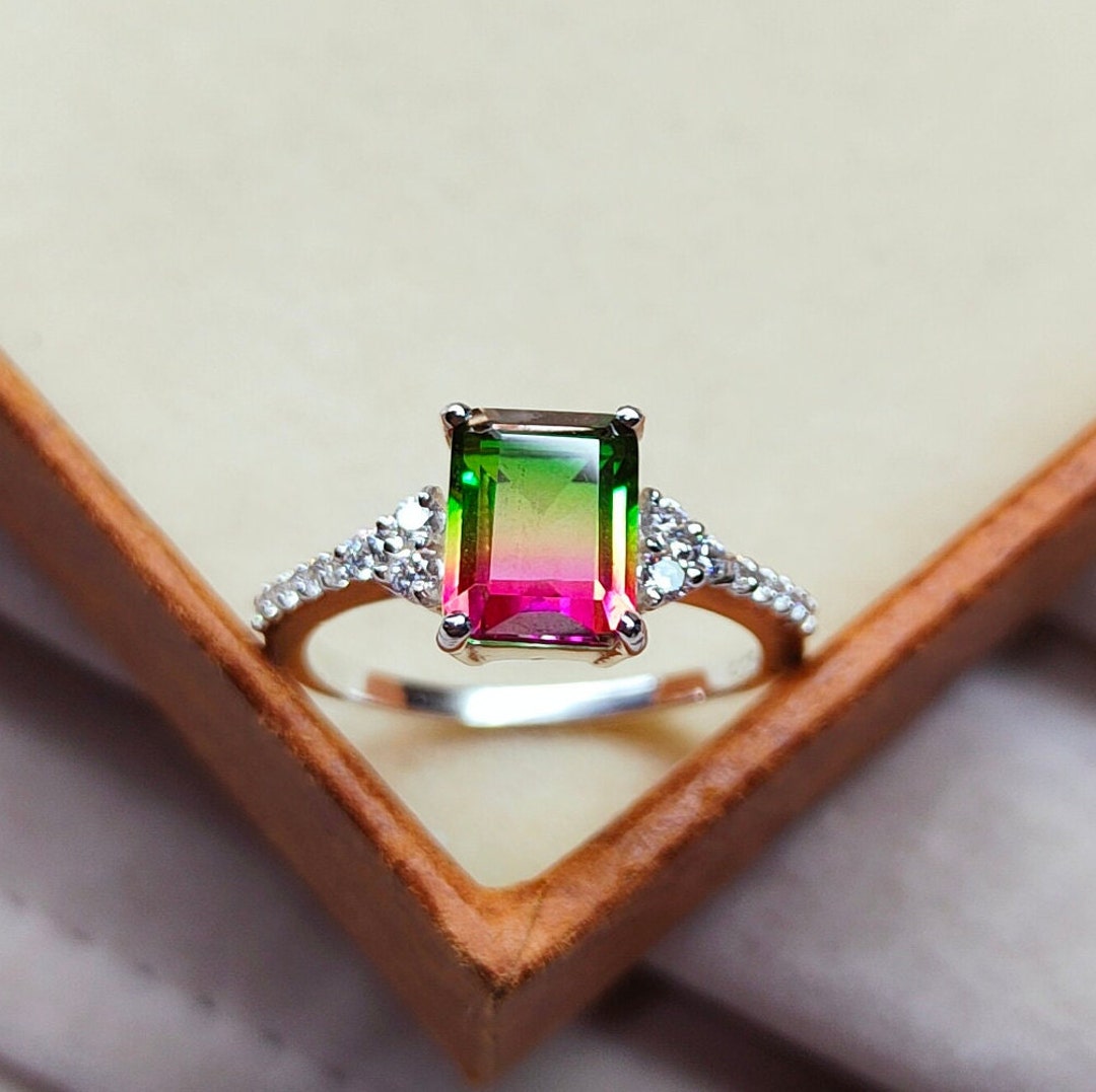 watermelon-tourmaline-ring-925-sterling-silver-bi-color-stone-ring