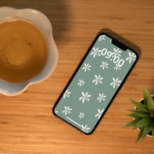 Floral Phone Wallpaper | Instant Download