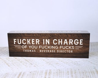 Funny Name Plate Office - Etsy