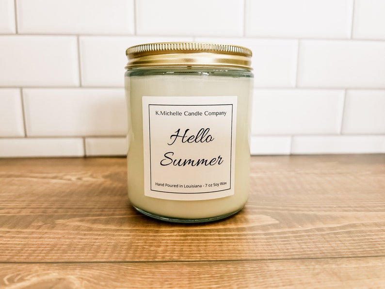 KMichelleCandle Soy Candle - Thumbnail 2