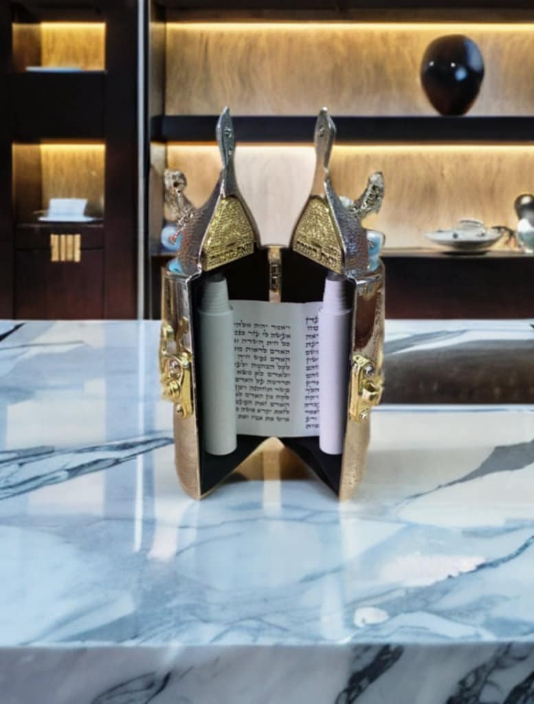 7.08 inch , Torah book,sefer torah Hebrew Jewish bible very high quality metal silver plated from JERUSALEM holy land big size